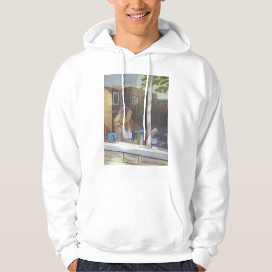 Gewoon voorbij gaan hoodie (Voorkant)