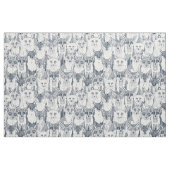 gewoon vossen met zachte witte stof (Fat Quarter)