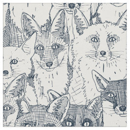 gewoon vossen met zachte witte stof