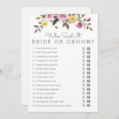 Gewoon  Vrijgezellenfeest dat het spellenkaarten z Kaart (Voorkant / Achterkant)