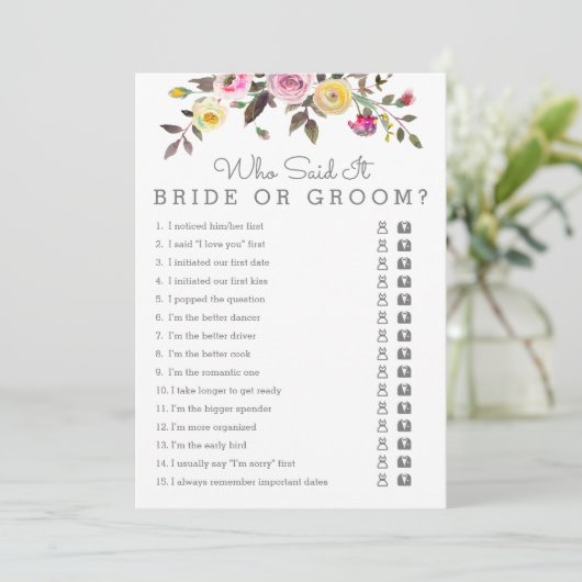 Gewoon  Vrijgezellenfeest die zei dat het spel Kaa Kaart (Staand voorkant)