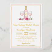 Gewoon Vrijgezellenfeest voor het testen van suike Folie Uitnodiging (Voorkant)