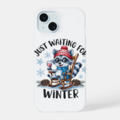 Gewoon wachten op de winter iPhone 15 case (Achterkant)