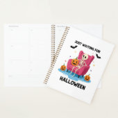 Gewoon wachten op Halloween-skelet Planner (Display)