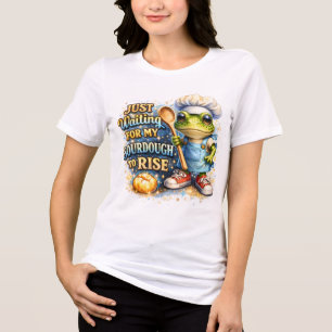 Gewoon wachten tot mijn zuurdesem rijst Tri-Blend shirt