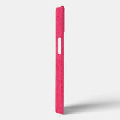 Gewoon warmroze met een monogram houtkorrel Case-Mate iPhone case (Achterkant / Rechts)