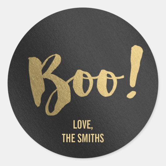 Gewoon wassen Halloween Gift Label Stickers (Voorkant)