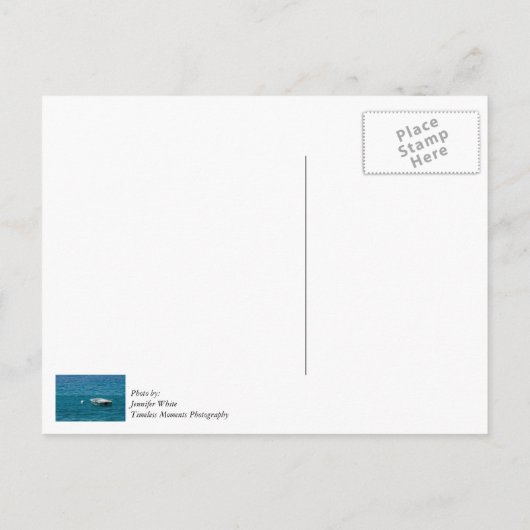 Gewoon wat rondzweven briefkaart (Achterkant)