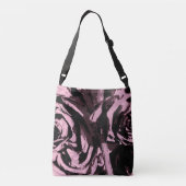 Gewoon wat rozen crossbody tas (Achterkant)