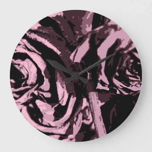 Gewoon wat Rozen Grote Klok (Voorkant)