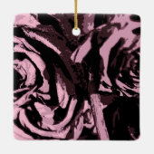 Gewoon wat Rozen Keramisch Ornament (Achterkant)