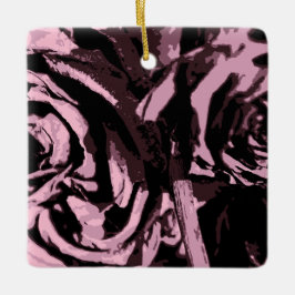 Gewoon wat Rozen Keramisch Ornament