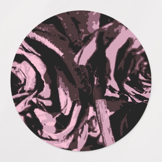 Gewoon wat Rozen Labels (Design 1)