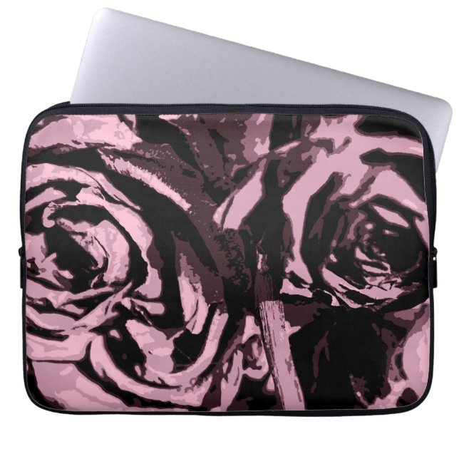 Gewoon wat rozen laptop sleeve (Voorkant)