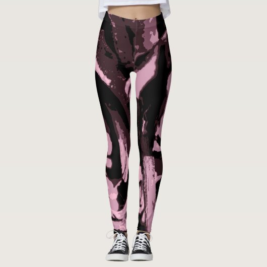 Gewoon wat Rozen Leggings (Voorkant)