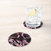 Gewoon wat Rozen Ronde Kartonnen Onderzetter (Insitu)