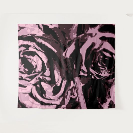 Gewoon wat Rozen Wandkleed (Voorkant (horizontaal))