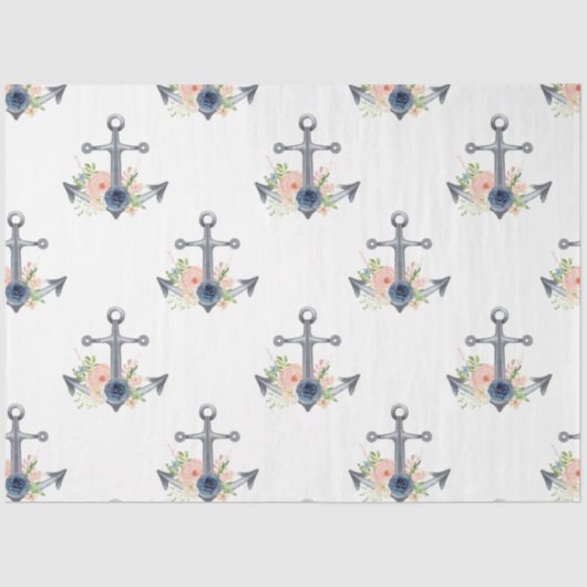 Gewoon weer een nautische serie ontwerp 9 tissuepapier (Voorkant)