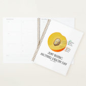 Gewoon weer een peachy day perzik anatomie planner (Display)