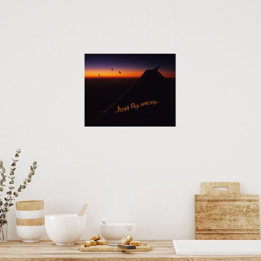 Gewoon weg poster (Keuken)