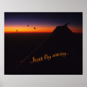 Gewoon weg poster (Voorkant)