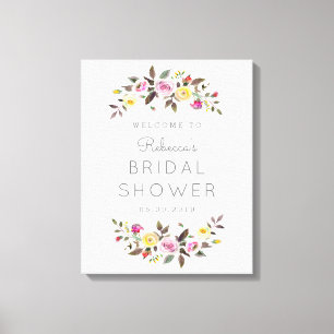 Gewoon  welkom verpakt canvas teken