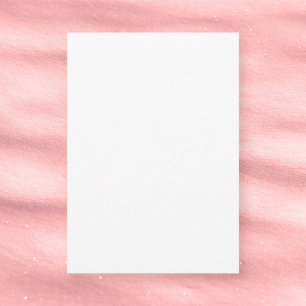 Gewoon wit 3,5 inch x 5 inch Matte Blank Verjaarda Bedankkaart