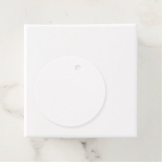 Gewoon wit blanco 2" Circle Label Visitekaartjes (In situ)