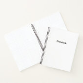 Gewoon wit notitieboek (Binnen)