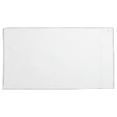 Gewoon wit paar King Kussenslopen (Voorkant-Rechts)