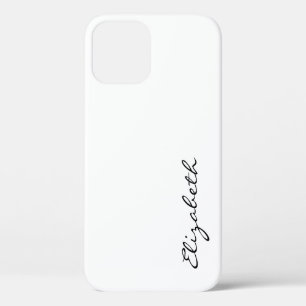 Gewoon witte achtergrond Case-Mate iPhone case