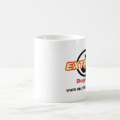 Gewoon witte cirkel J Extreme Dog Fuel Coffee Mok (Center)