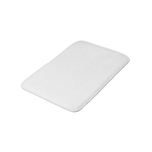 Gewoon witte vaste kleur Pas deze aan Badmat