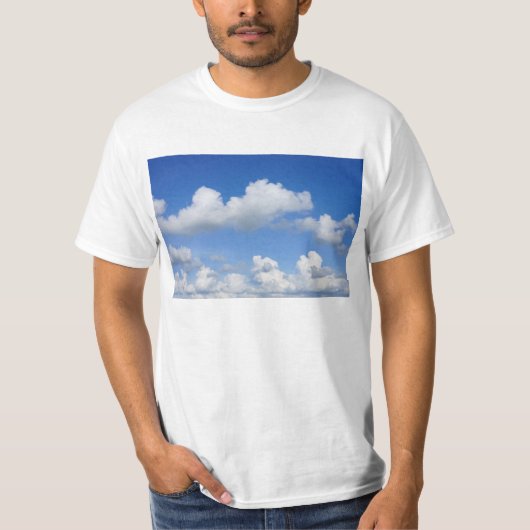 Gewoon Wolken T-shirt (Voorkant)