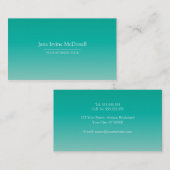 Gewoon Zee schuim Visitekaartje met schuim (Voorkant / Achterkant)