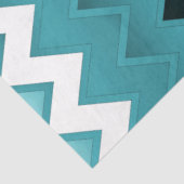 Gewoon ZigZag - Blauwgroen Tissuepapier (Detail)