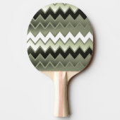 Gewoon ZigZag - Olive Green Tafeltennisbatje (Achterkant)