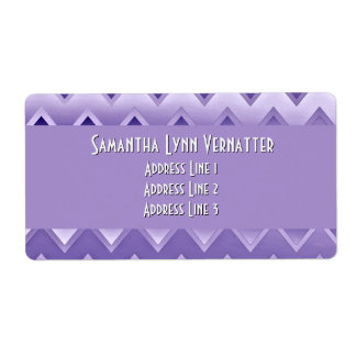 Gewoon ZigZag - Paars Etiket
