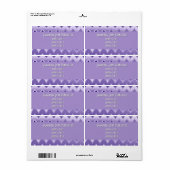 Gewoon ZigZag - Paars Etiket (Full Sheet)