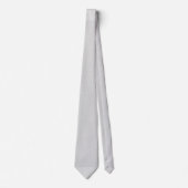 Gewoon zilver Stropdas (Voorkant)