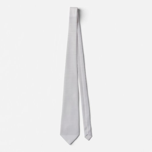 Gewoon zilver Stropdas (Voorkant)