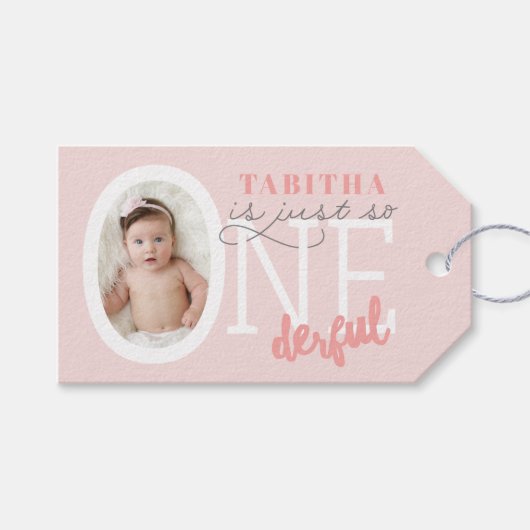 Gewoon zo ONEderful Cadeaulabel (Voorkant (Horizontaal))