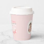 gewoon zo ONEderful girly verjaardagsfoto Papieren Bekers (Links)