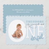 Gewoon zo ONEderful Kaart (Voorkant / Achterkant)