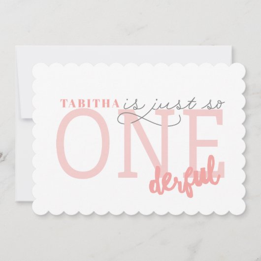 Gewoon zo ONEderful Kaart (Voorkant)