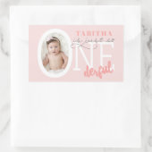 gewoon zo ONEderful Rechthoekige Sticker (Tas)