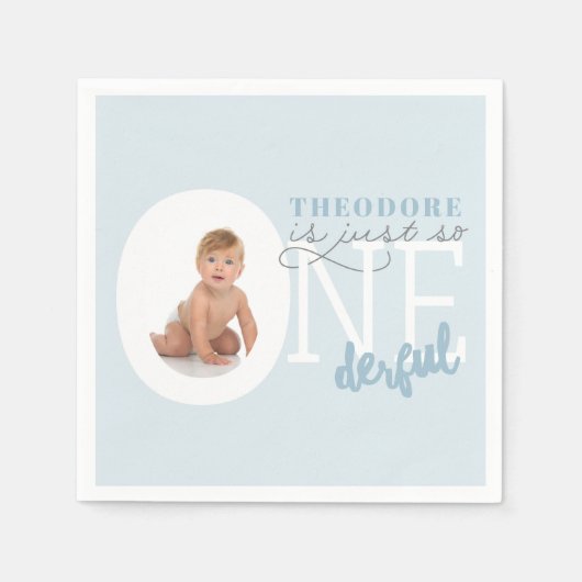 gewoon zo ONEderful Servet (Voorkant)