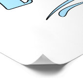 Gewoon zo Schattig Poster (Hoek)