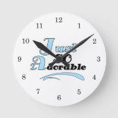 Gewoon zo Schattig Ronde Klok (Voorkant)