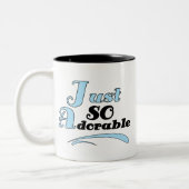 Gewoon zo Schattig Tweekleurige Koffiemok (Links)